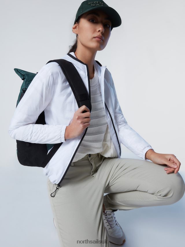 Women White Clothing 4D6N536 North Sails KUDARAH JACKET