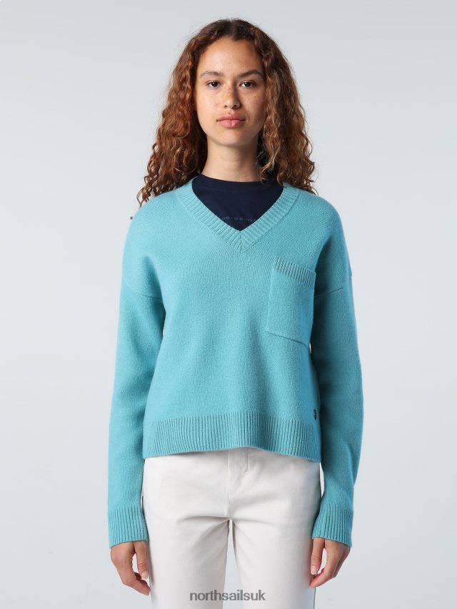 Women Combo 1 Clothing 4D6N1424 North Sails CROPPED JUMPER