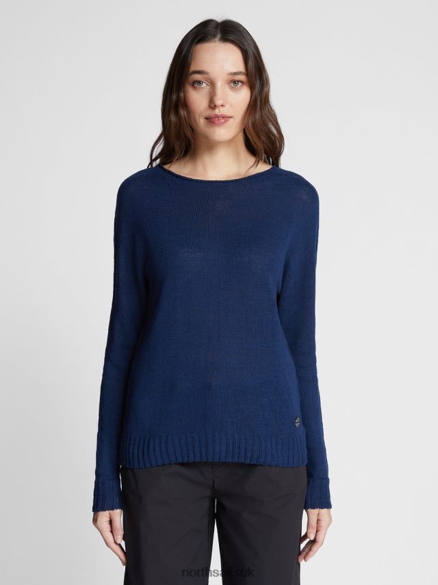 Women Midnight blue Clothing 4D6N1455 North Sails CREW-NECK JUMPER