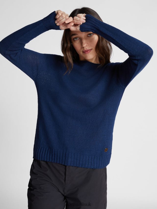 Women Midnight blue Clothing 4D6N1455 North Sails CREW-NECK JUMPER