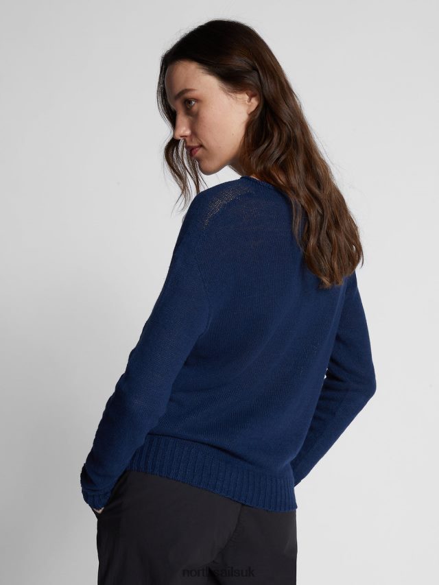 Women Midnight blue Clothing 4D6N1455 North Sails CREW-NECK JUMPER