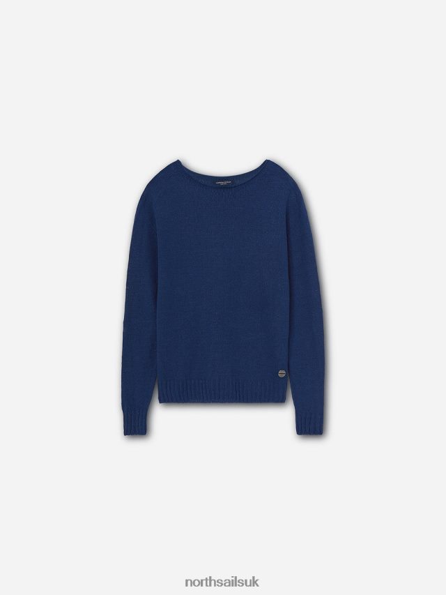 Women Midnight blue Clothing 4D6N1455 North Sails CREW-NECK JUMPER