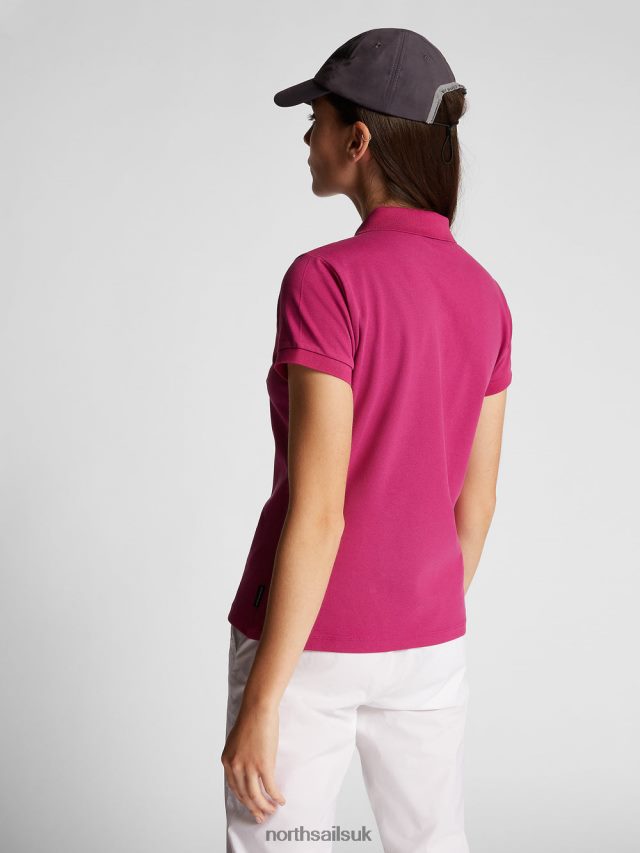 Women Orchid Clothing 4D6N1540 North Sails SLIM-FIT POLO SHIRT