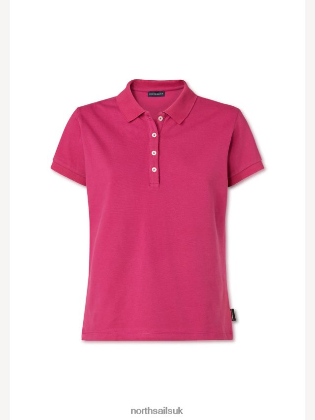 Women Orchid Clothing 4D6N1540 North Sails SLIM-FIT POLO SHIRT