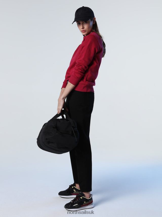 Women Deep cherry Clothing 4D6N1418 North Sails CREW-NECK SWEATSHIRT