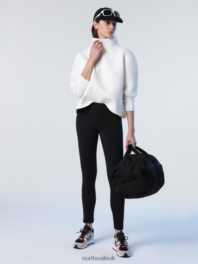 Women Marshmallow Clothing 4D6N1387 North Sails SCUBA SWEATSHIRT