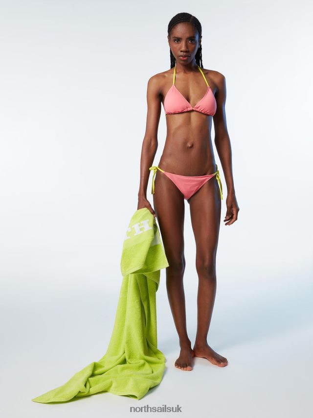 Women Tea rose Beachwear 4D6N648 North Sails TRIANGLE BIKINI TOP