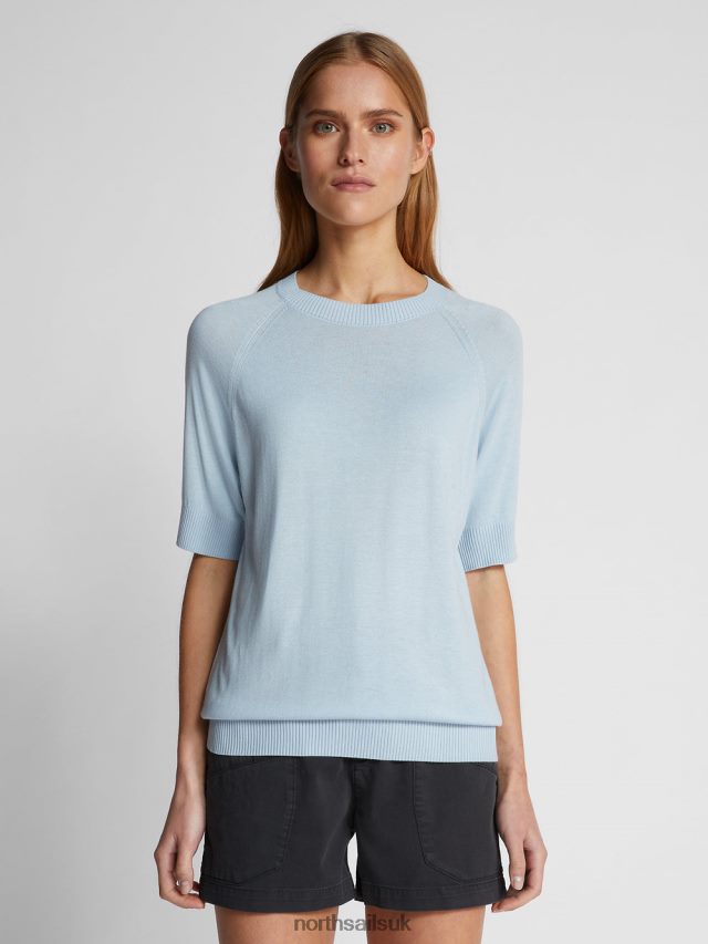 Women Cool blue Clothing 4D6N1459 North Sails JERSEY T-SHIRT