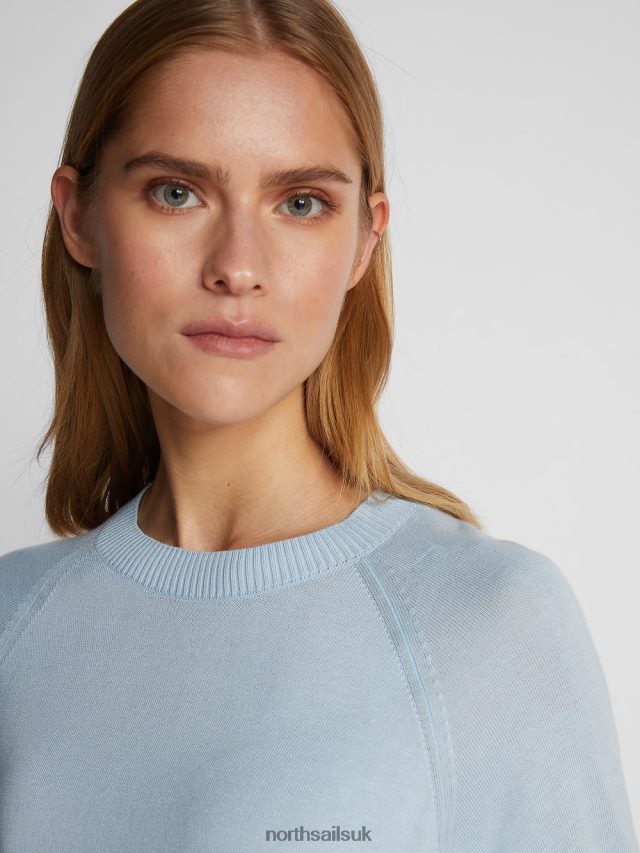 Women Cool blue Clothing 4D6N1459 North Sails JERSEY T-SHIRT