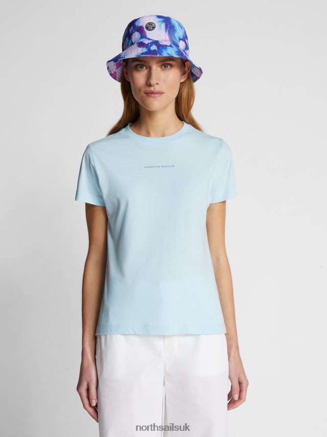 Women Cool blue Clothing 4D6N1495 North Sails T-SHIRT WITH LETTERING