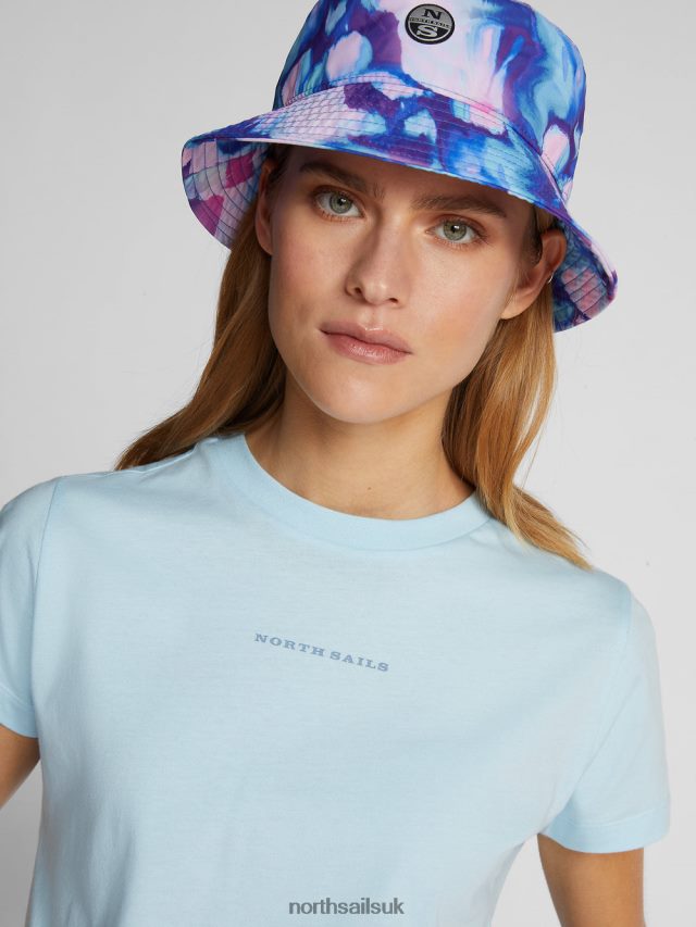 Women Cool blue Clothing 4D6N1495 North Sails T-SHIRT WITH LETTERING