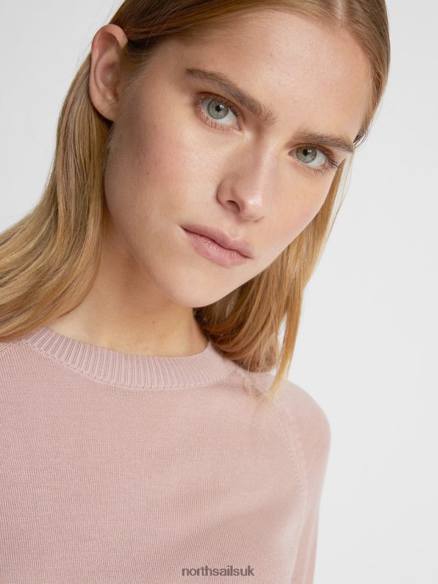 Women Woodrose Clothing 4D6N1458 North Sails JERSEY T-SHIRT