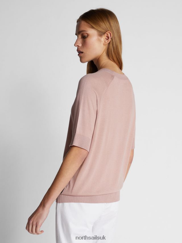 Women Woodrose Clothing 4D6N1458 North Sails JERSEY T-SHIRT