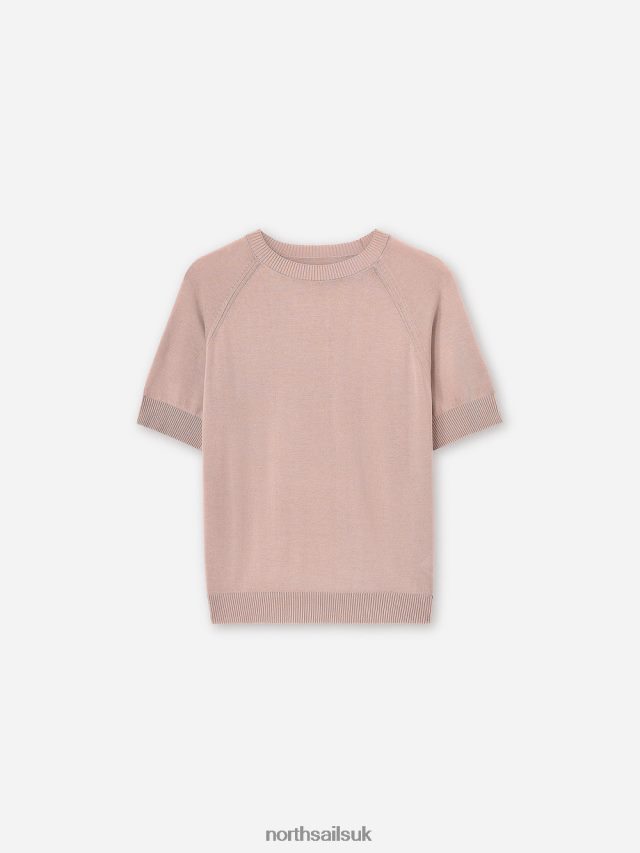 Women Woodrose Clothing 4D6N1458 North Sails JERSEY T-SHIRT