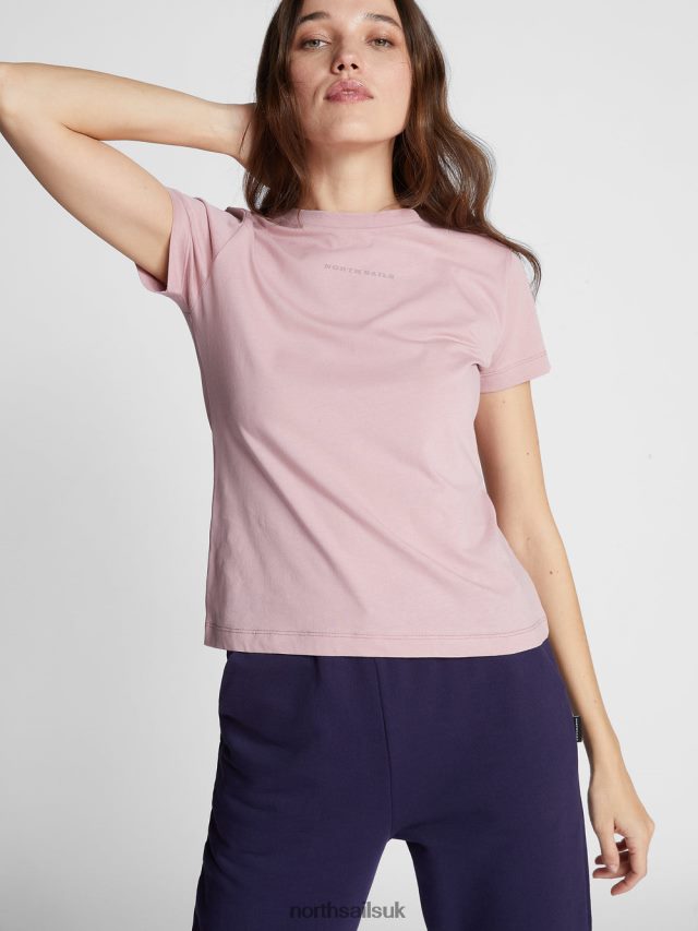 Women Woodrose Clothing 4D6N1492 North Sails T-SHIRT WITH LETTERING